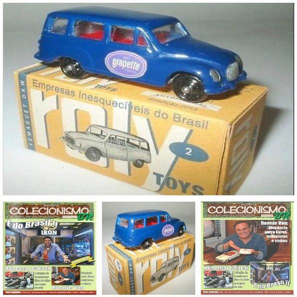 SET REVISTA COLECIONISMO BR ROLY TOYS VEMAGUET GRAPETTE RCBR 18